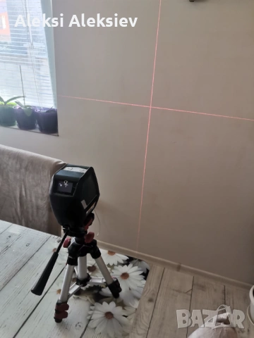 Линеен лазерен нивелир bosch pll2, снимка 6 - Измервателни инструменти - 53736721