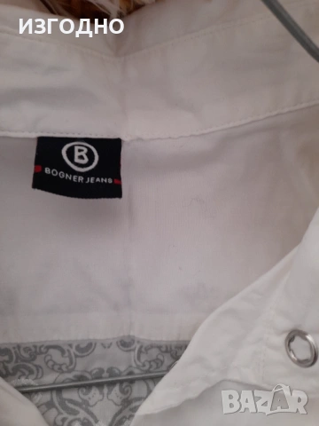 18€ НОВИ МОДЕРНИ РИЗА БЯЛА И ДЪНКИ РАЗМЕР 40, снимка 4 - Дънки - 54226094