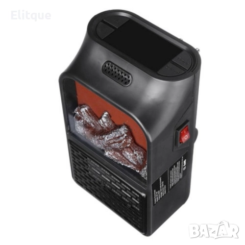 Мини печка с камина ефект, снимка 13 - Отоплителни печки - 52787558