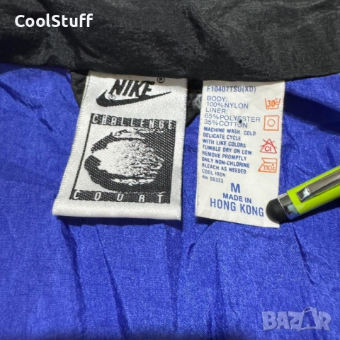 Nike Challenge Court 90's Andre Agassi Ретро Мъжко Спортно Тенис Горнище Размер M, снимка 6 - Спортни дрехи, екипи - 52422176