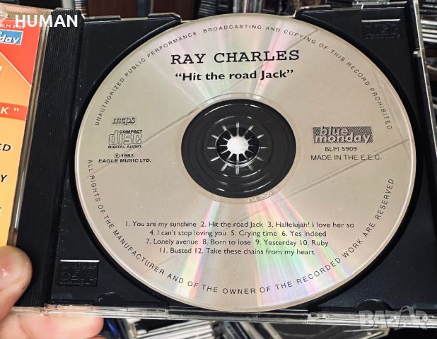 Ray Charles,Dave Brubeck, снимка 10 - CD дискове - 45995026