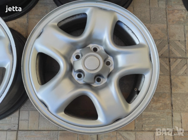 Железни джанти 16, 5х114.3 6,5J, ц.о-60,1мм за Тойота рав4 Toyota Rav4, снимка 6 - Гуми и джанти - 54177917