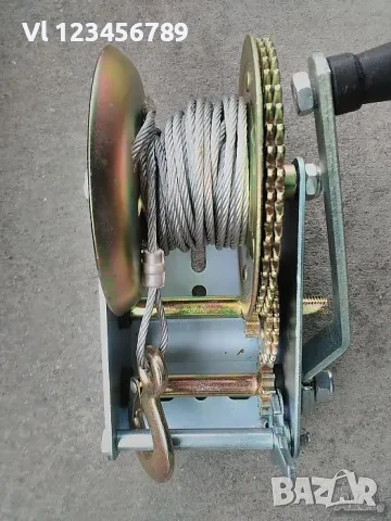 Ръчна лебедка 1200LB с 10м стоманено въже,, снимка 3 - Други инструменти - 50687269