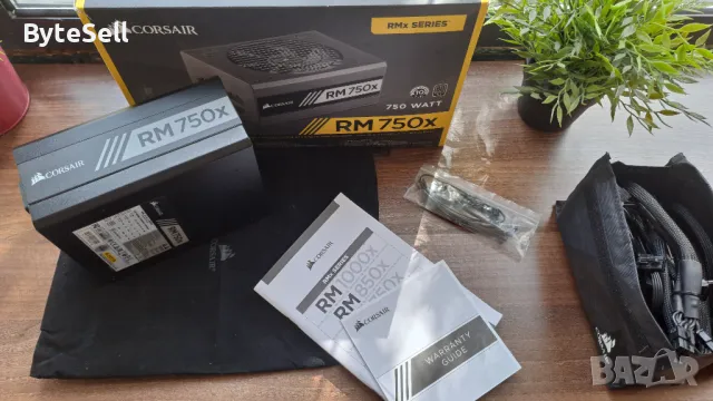 Corsair RMx RM750x – Перфектно състояние!, снимка 2 - Захранвания и кутии - 48268196