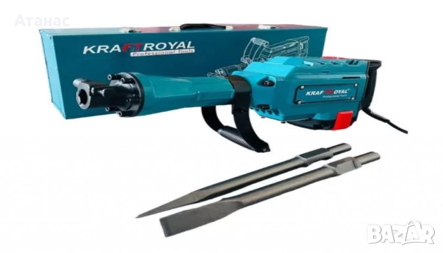 Къртач на ток 2400W в метален куфар, снимка 3 - Къртачи - 52576711