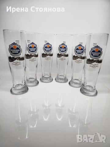 Комплект от 6 чаши за бира Schneider Weisse Germany 