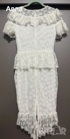 Рокля🌸🔥. Дантелена, елегантна. Носена веднъж. В отлично състояние🌸, снимка 2 - Рокли - 54084969
