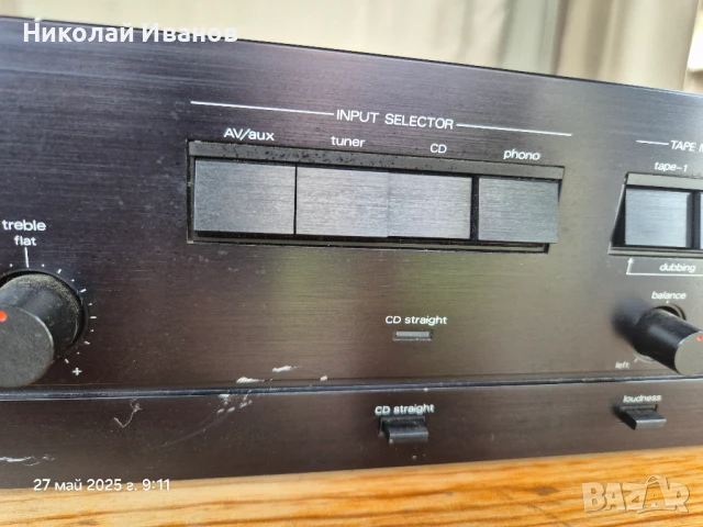 Усилвател Luxman LV-90, снимка 3 - Ресийвъри, усилватели, смесителни пултове - 50476611
