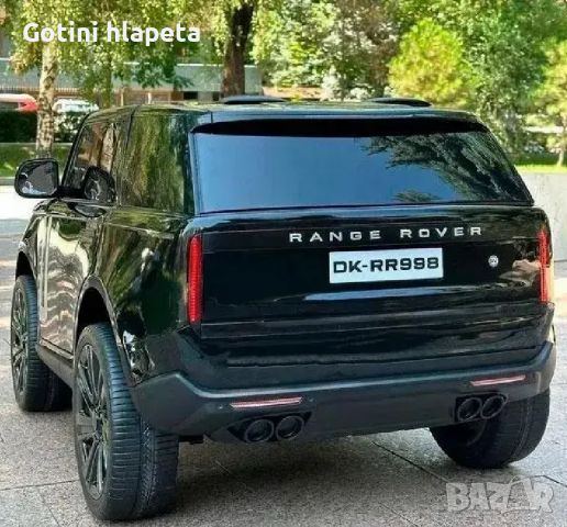 Двуместен джип Лицензиран Range Rover 24V батерия, C MP4, с меки гуми, снимка 12 - Детски велосипеди, триколки и коли - 46663524