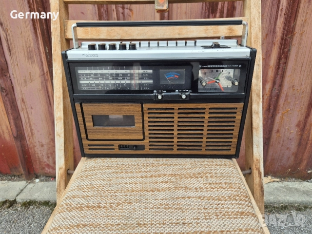 rcc mark 2 немско ретро радио касетофон, снимка 3 - Антикварни и старинни предмети - 51912320