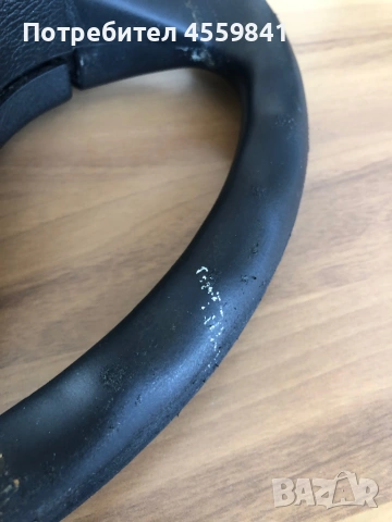 Кожен спортен волан BMW E46 + Въздушна възглавница Airbag нуждае се от претапициране, снимка 6 - Части - 53624547