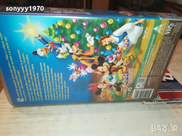 ВЪЛШЕБНАТА КОЛЕДА НА МИКИ-VHS VIDEO 1308240844, снимка 11 - Други жанрове - 46890897