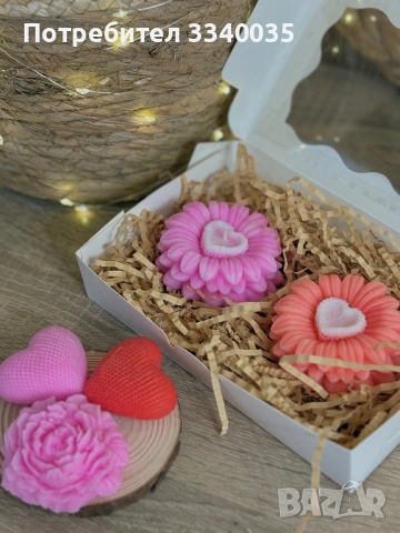 Соеви свещи , снимка 7 - Ръчно изработени сувенири - 54055247