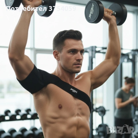 Ортеза за рамо JINGBA Shoulder Support JB-8010 - без напрежение в мускулите, снимка 3 - Спортна екипировка - 53131086