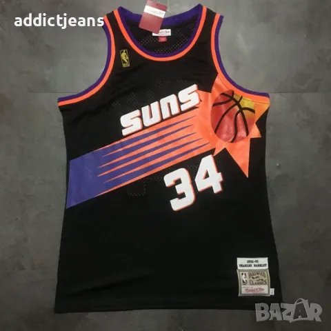 Мъжки потник Mitchell & Ness Charles Barkley Phoenix Suns seasons 1992/93. размер XL , снимка 2 - Спортни дрехи, екипи - 48695400