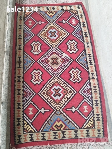 Чипровски килим. Пътека. Ръчно тъкан. Оригинал. Двулицев , снимка 10 - Декорация за дома - 51782282