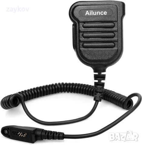 Ailunce H103ML Микрофон за високоговорител IP55 Водоустойчив Съвместим за HD1 DMR