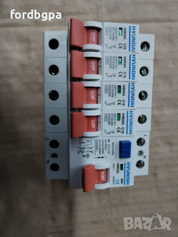 Комплект автоматични предпазители за табло с защита ДТЗ HYUNDAI