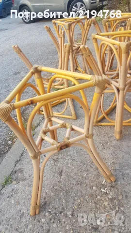 Ратанови масички, снимка 3 - Маси - 50096520