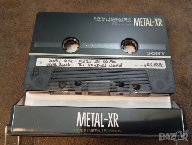 Sony Metal-ES 60 Sony Metal-ES 90 Sony Metal- XR 90 Метални аудио касети