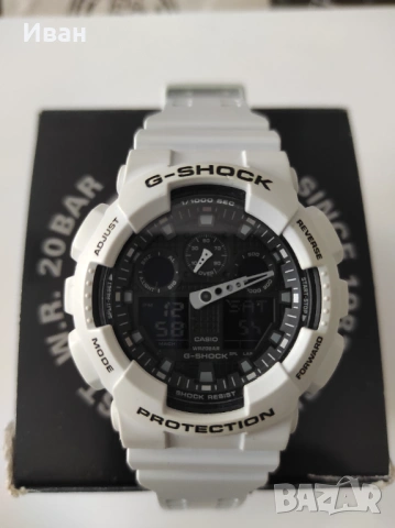  Casio G-Shock GA-100, снимка 2 - Дамски - 53475045