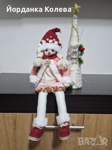 Коледно момиченце, снимка 2 - Декорация за дома - 52425196