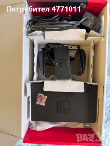 Nintendo Switch V2 с калъф, снимка 5 - Nintendo конзоли - 54031222