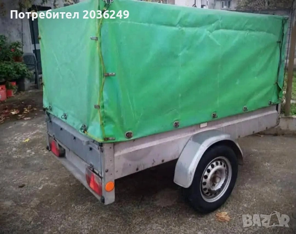 Ремарке Stema с брезент- Нов внос от Германия, снимка 2 - Ремаркета - 53711730