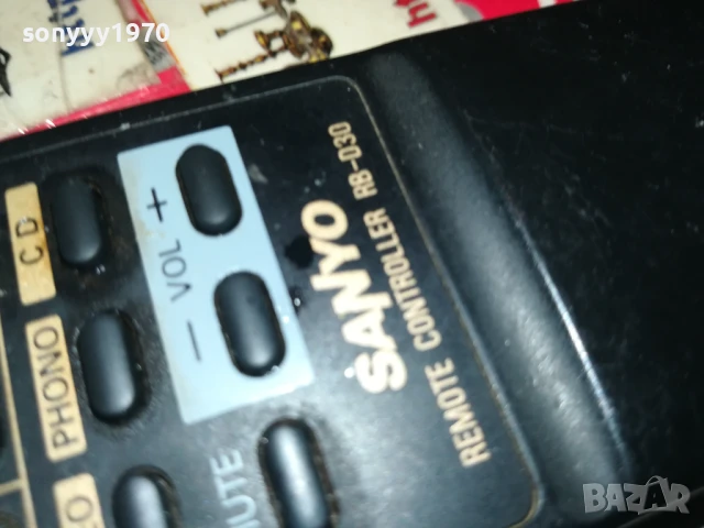 SANYO RB-D30 AUDIO REMOTE-ВНОС SWISS 0306251044, снимка 7 - Други - 50530777