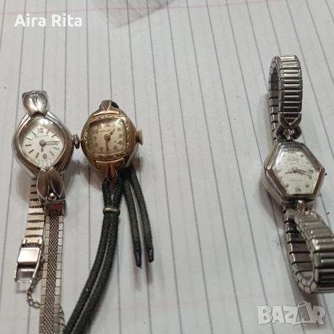 Стари швейцарски дамски часовници., снимка 3 - Антикварни и старинни предмети - 53857998
