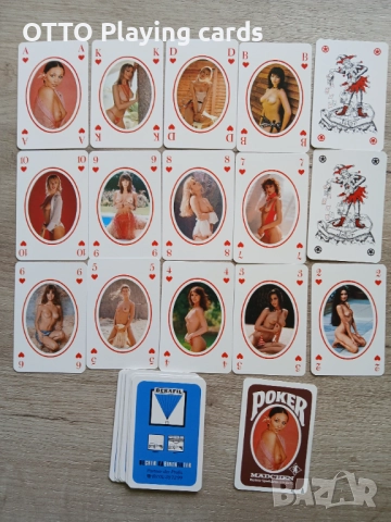 Еротични стари карти за игра, снимка 3 - Карти за игра - 51895007