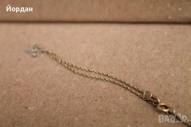 Дамски сребърен пръстен с колие, снимка 7 - Колиета, медальони, синджири - 49771340