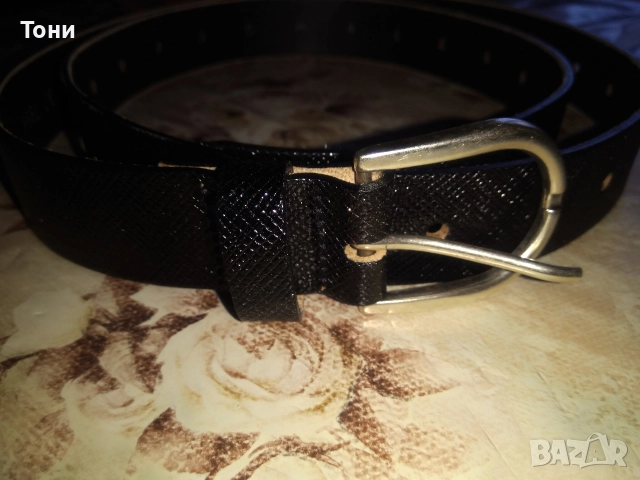 VANZETTI Оригинал Нов Дамски Колан Изцяло от Естествена Кожа 125см, снимка 8 - Колани - 52563055