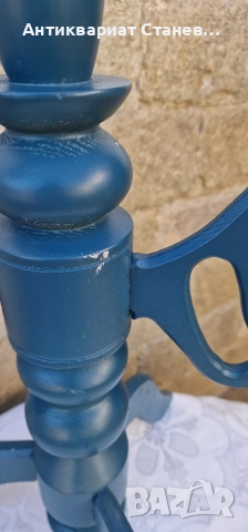 Голям дървен свещник внос от Скандинавия , снимка 17 - Декорация за дома - 52842148