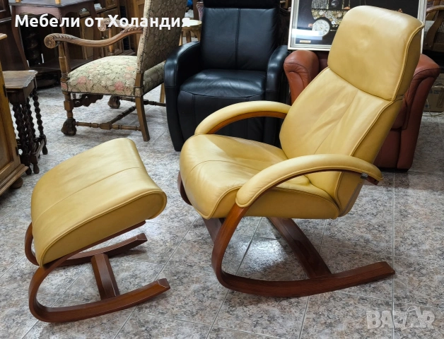 два Норвежки люлеещи стола, снимка 3 - Дивани и мека мебел - 54092275