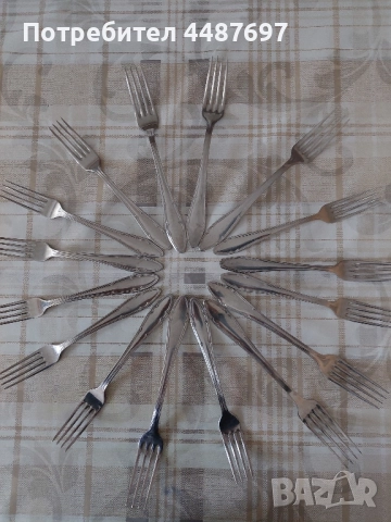 Вилица алпака, снимка 2 - Прибори за хранене, готвене и сервиране - 52428801