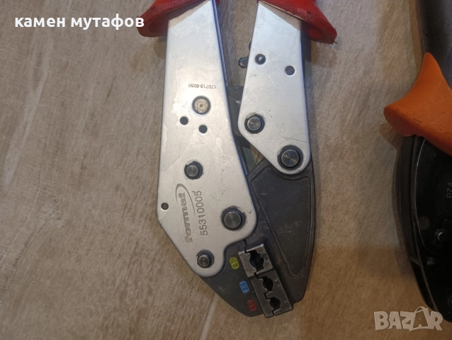 кримпващи клещи ,забелвачки weidmuller, снимка 5 - Клещи - 52907874