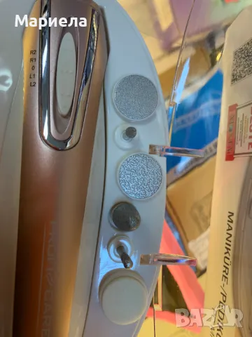 Електрически комплект за маникюр и педикюр с 6 приставки, снимка 13 - Електрически пили за пети - 49314193