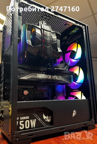 Геймърски компютър, full hd, Intel i7, rtx 3070, 16gb, снимка 3 - Геймърски - 52486107