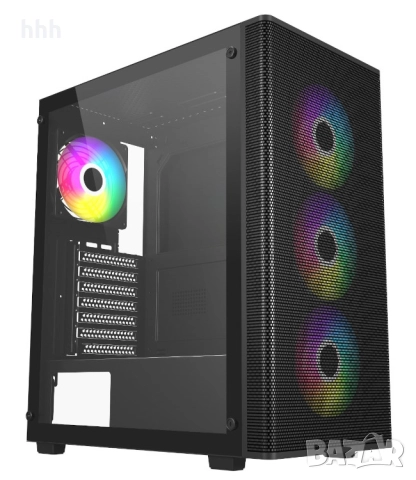 Мощно гейминг PC Ryzen 5 1600af/4х3.2GHz/16MB L3/16gb ddr4 2666MHz/128ssd_M2/1TB/GTX1080_8GB