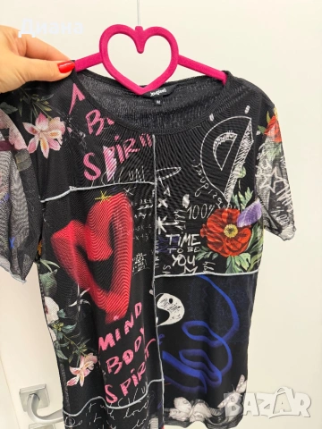 Дамска блуза, снимка 2 - Тениски - 53028754