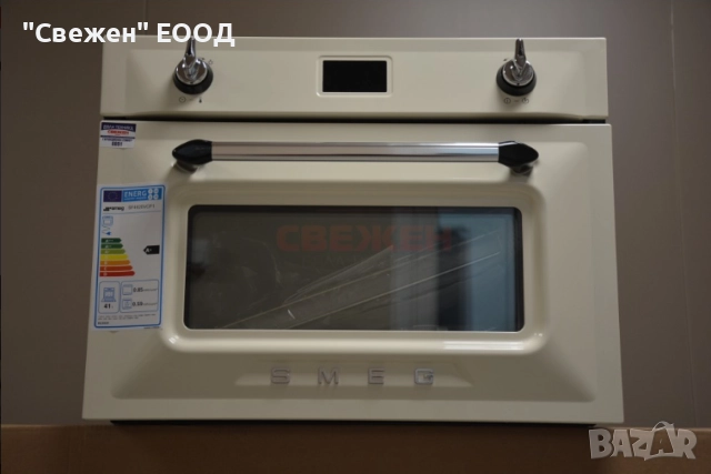 Конвектомат на пара SMEG SF4920VCP1, Victoria Line, С пара, 45 см