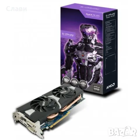 Видео карта SAPPHIRE Dual-X AMD RADEON R9 280 OC 3GB/384 BIT GDDR5, снимка 1