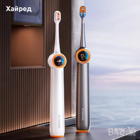Електрическа четка за зъби  RANVOO AIRJET X3, снимка 3 - Други - 54166793