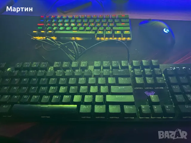 Aula 100% keyboard, снимка 1 - Клавиатури и мишки - 48445845