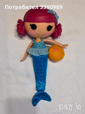 Голяма кукла Лалалупси русалка Lalaloopsy Mermaid 20лв., снимка 4 - Кукли - 52183706