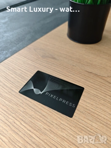 Метални визитки лазерно гравиранi — от 50 цента на брой, снимка 5 - Копирни услуги - 53813220