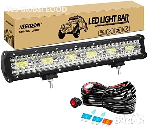 RIGIDON 17" 360W LED бар 8D 12V комплект