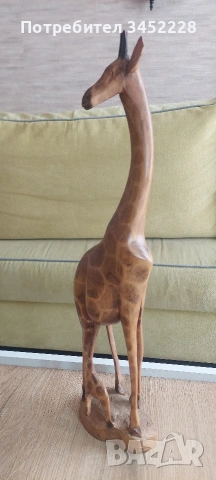 дърворезба за ценители височина 46см, снимка 3 - Декорация за дома - 53825915