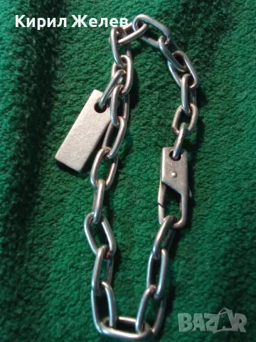 GUCCI Made in Italy СТИЛНА БУТИКОВА СРЕБЪРНА ГРИВНА сАРТ ВИСУЛКА СРЕБРО 925 на МОДНА КЪЩА ГУЧИ 47892, снимка 17 - Гривни - 49247649